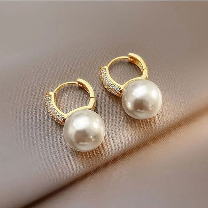 Boucles d'oreilles - GENERIC - Pendantes - Perle classique - Luxe - Femme