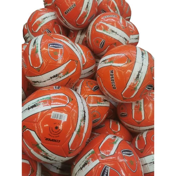 Ballon de football - Maroc - Coupe d'Afrique 2024 - Couleurs vives - Mixte