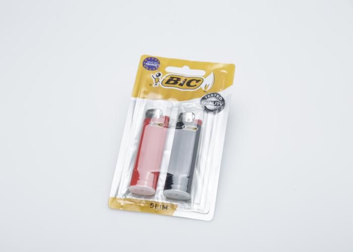 BRIQUET BIC 2U- rouge et noir