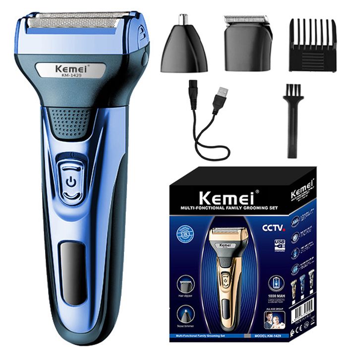 Kemei - Beard trimmer and Skin Smoothing - KM-5561