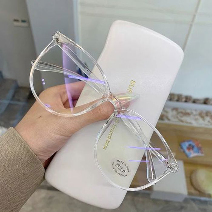 Lunettes transparente Anti lumières bleue unisexe
