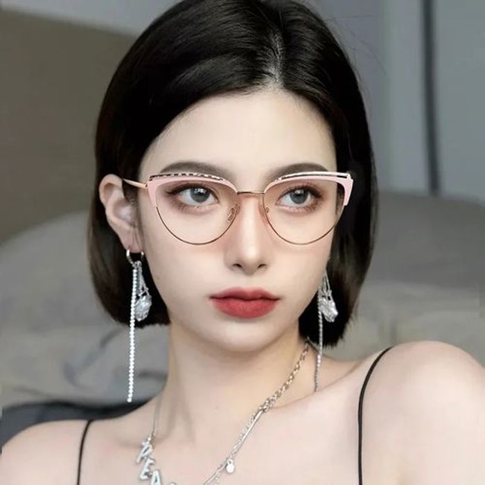 Monture de Lunettes optique Anti-lumière bleue pour femmes, œil de chat