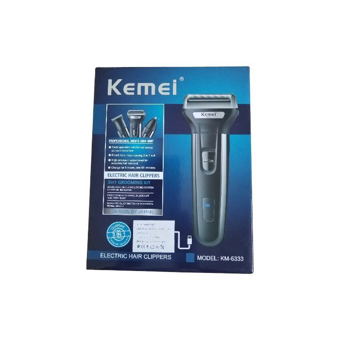 Kemei  - Tondeuse à cheveux Electronic Professional 3 en 1 Suit KM-6333