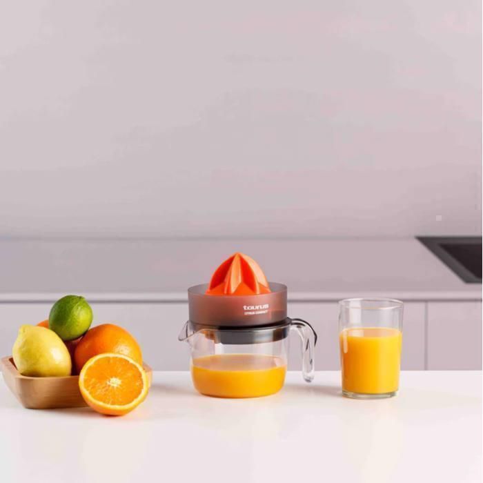 Presse-agrumes - Citrus - Compact - Double sens de rotation - Cône extra large - Réservoir 800 ml 30W