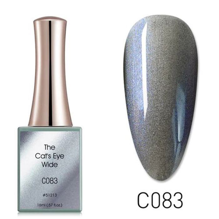 Canni vernis à ongles semi-permanent Large pour les yeux de chat 16ml C083