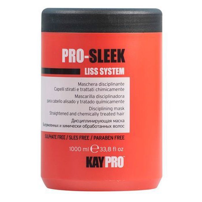 KAY PRO Pro sleek masque lissant sans sulfate pour cheveux traités 1000 ML