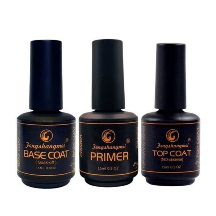 FENGSHANGMEI Primer - Base - Top Coat 15 ml