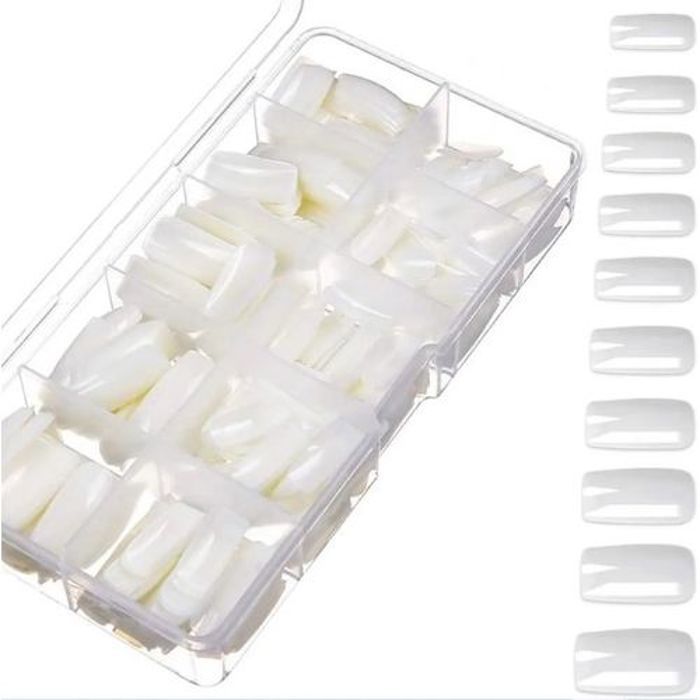 Faux-ongles - N A - 500 Pièces - Acrylique - Longs - Large
