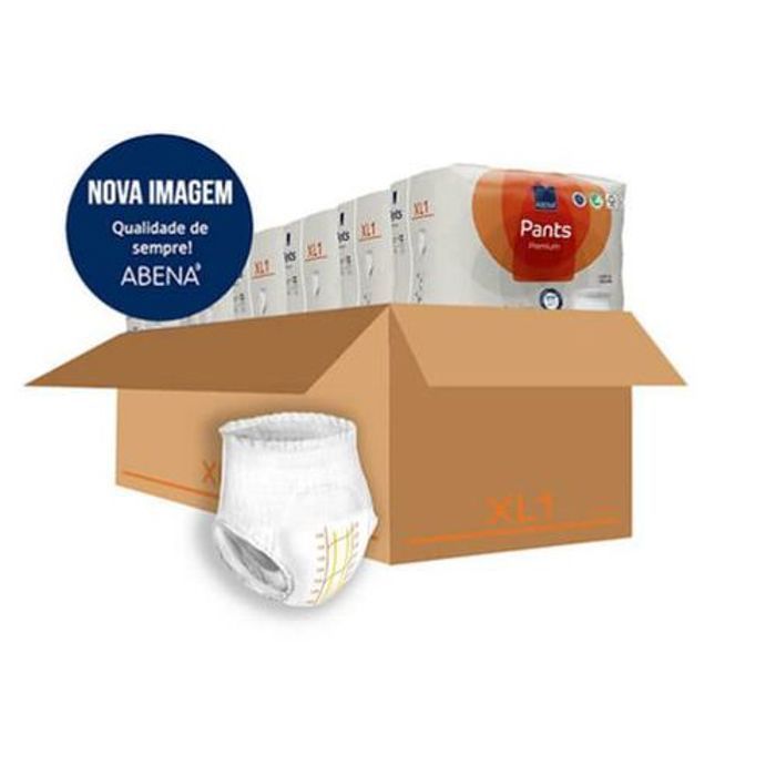 Couches pour Adultes - ABENA - Pants Premium XL1 - Taille XL - Pack de 6×16 - Absorption 1400 ml