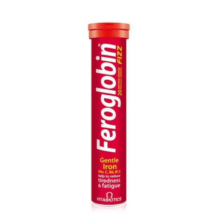Vitabiotics Feroglobin Fizz 20 Effervescent Tablets