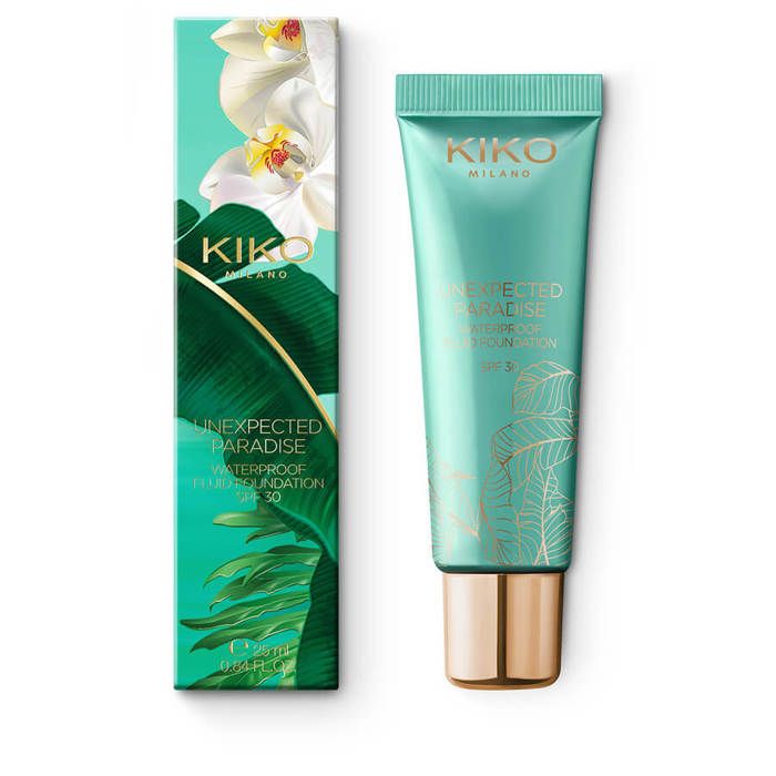 Kiko Unexpected Paradise Foundation SPF30 02 Light Beige
