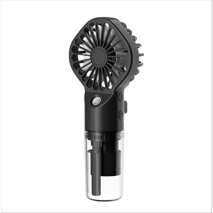 Ventilateur mini à air froid portable noir