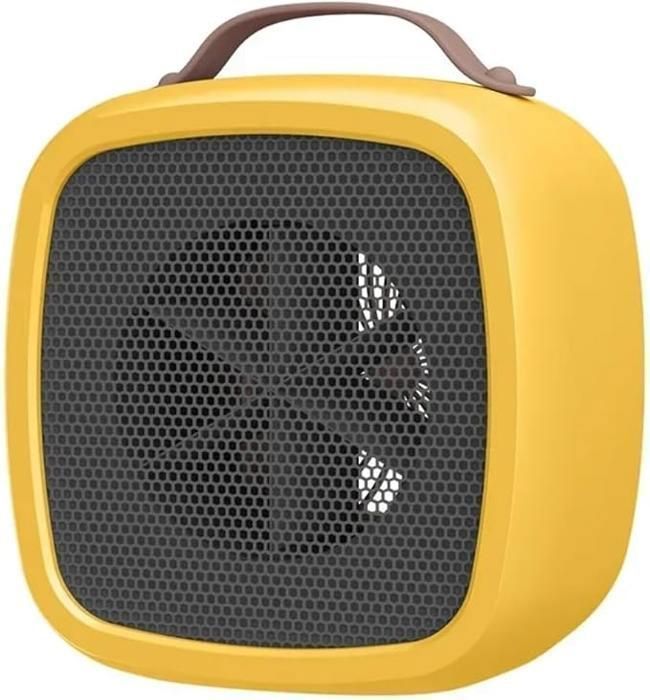 CHAUFFAGE PORTABLE- 10.1x14.1x14.2cm - JAUNE