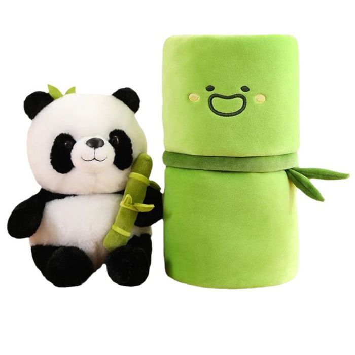 Panda Pandas en Bambou