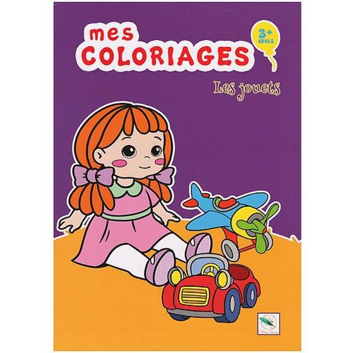 livre-LES JOUETS - MES COLORIAGES