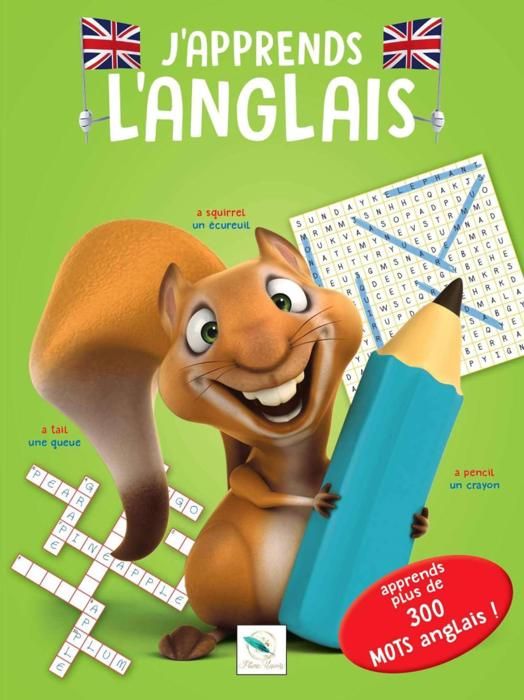 LIVRE-J'APPREND L'ANGLAIS - ECUREUIL