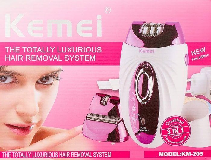 3 in 1 THE TOTALLY LUXURIOUS HAIR REMOVAL SYSTEM