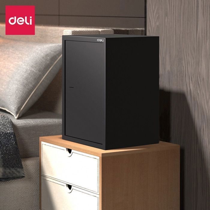 Coffre Fort DELI ET564 – Serrure à Clé Fiable – 50X35X31 CM