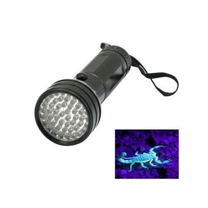 Lampe de Poche LED UV, pour Camping Scorpion Détecteur Hunter Finder