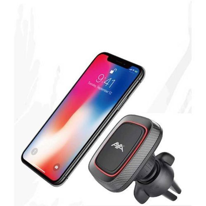 Aya Support de téléphone portable pour voiture rotation magnétique 360° AY-018