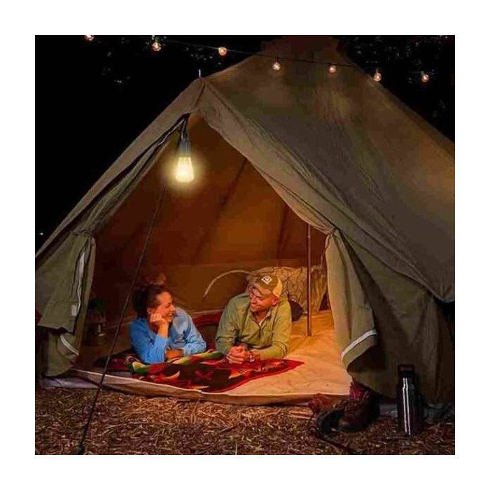 Lampe de Camping  - Rechargeable - 3 Modes - LED - Résistante à l'eau
