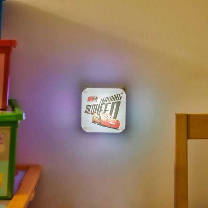 Lampe de nuit LED - Cars - Minilight - Bleu - Éclairage intérieur - Pour enfants
