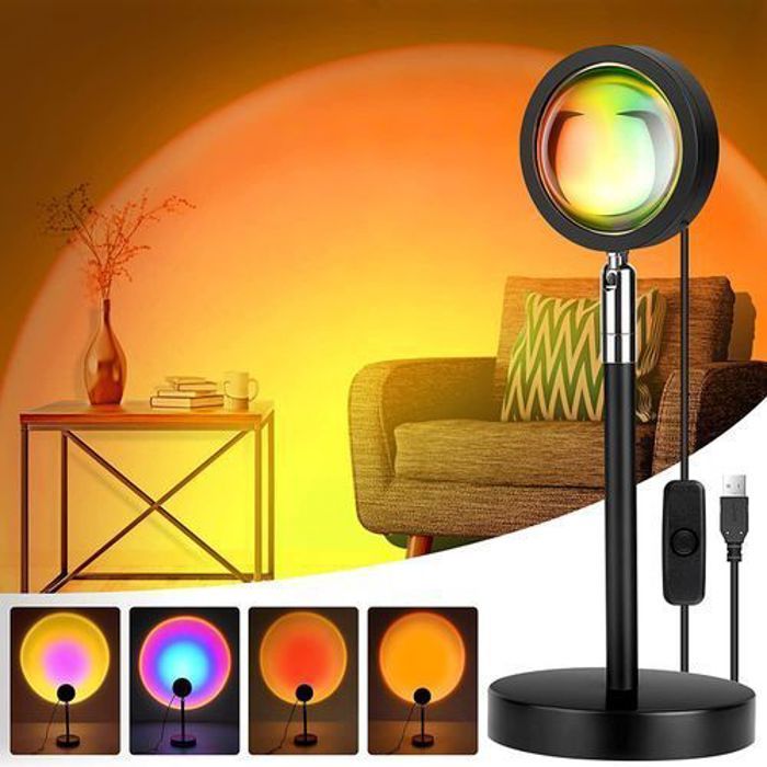 Sunset Lampe de Coucher de Soleil Projecteur Romantique Pour la Fête