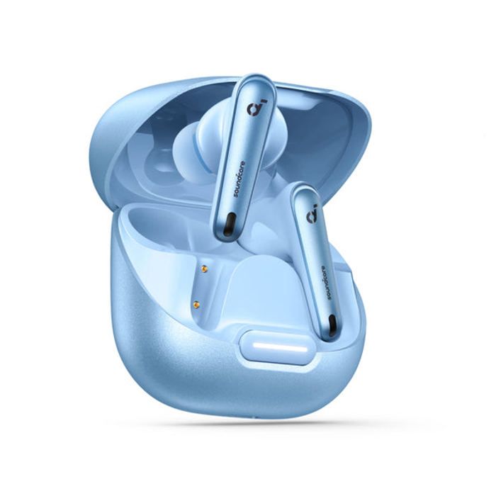 Écouteurs sans fil Soundcore Liberty 4 NC – Bleu clair