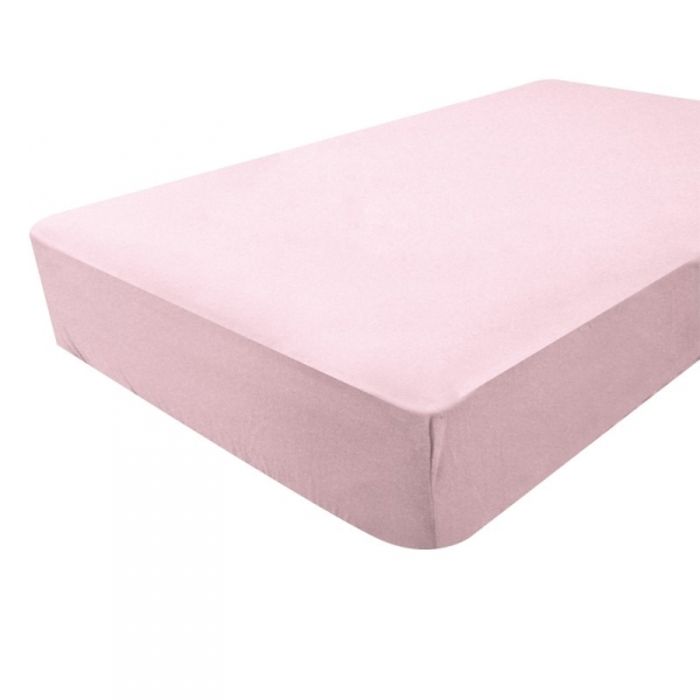 Drap housse 140 x 70 rose