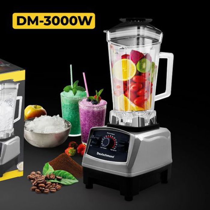 Deutschmann  Mixeur Professionnel à Plusieurs Vitesses 3000W 1,5 Litres
