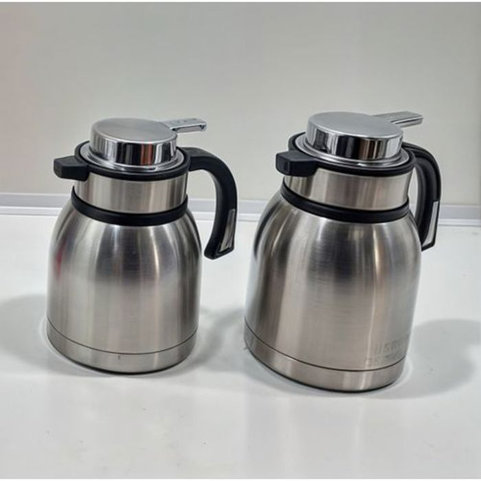 Lot de 2 Thermos - Acier Inoxydable_ Capacité 1,5L et 1,2L