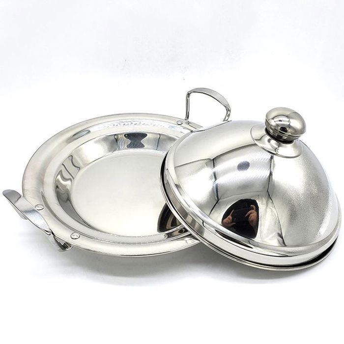 Tajine en Inox de 30 cm - Élégance et Tradition à votre Table