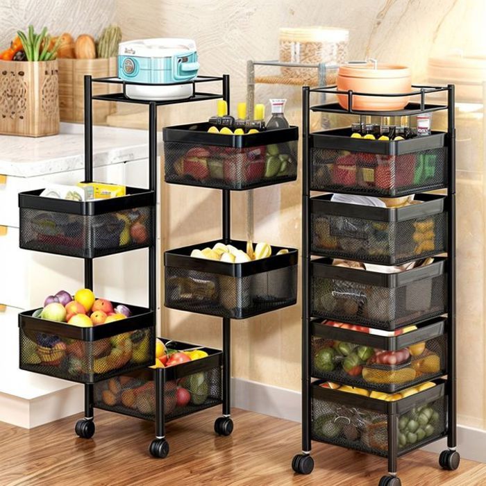 Étagère de Rangement Rotative 360