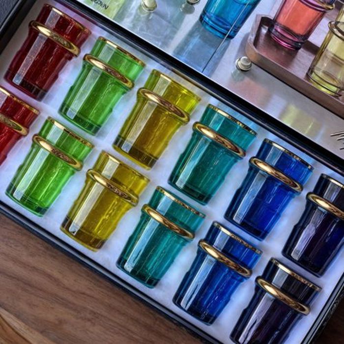 Set de 12 Verres à Thé Royale