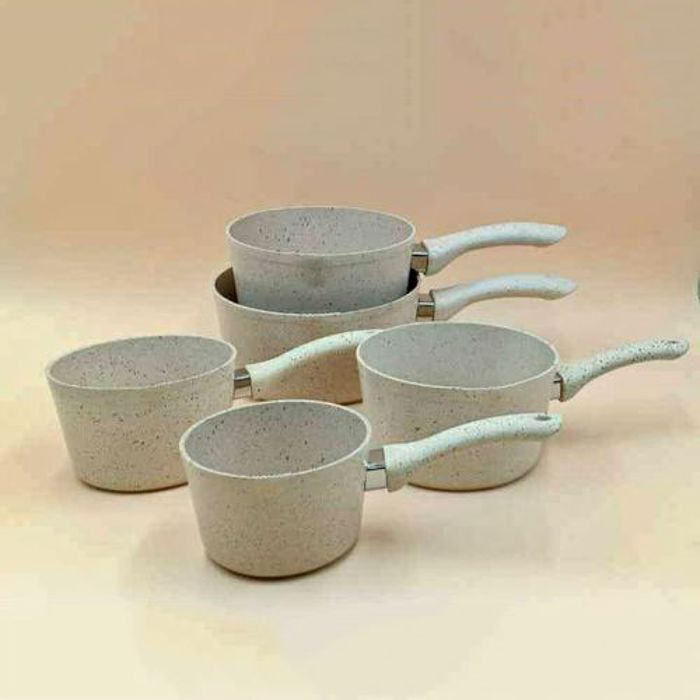 Kraft line Série de 5 Casseroles en Pierre Granite