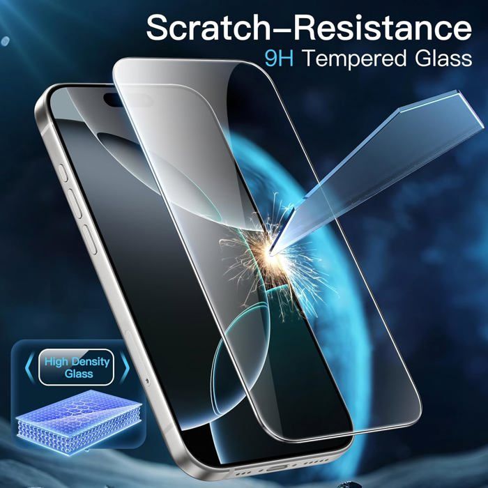 Verre trempé iPhone 16 Pro