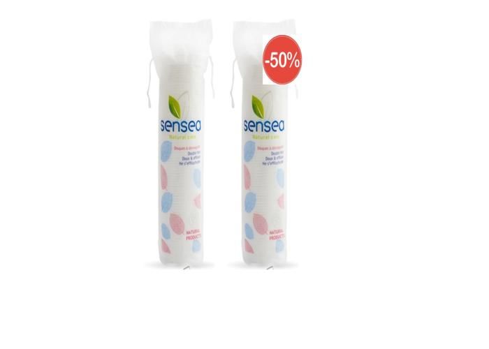 2 PAQUETS DE 80 DISQUES SENSEA (-50% SUR LE 2EME)