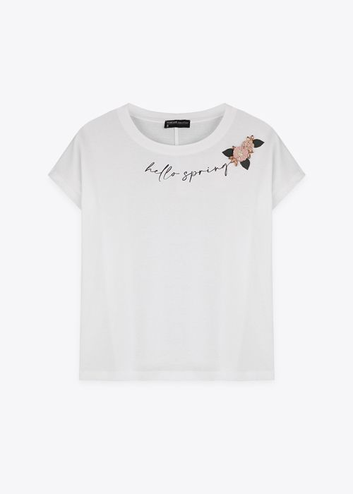 Top À Bijoux - White - Marwa