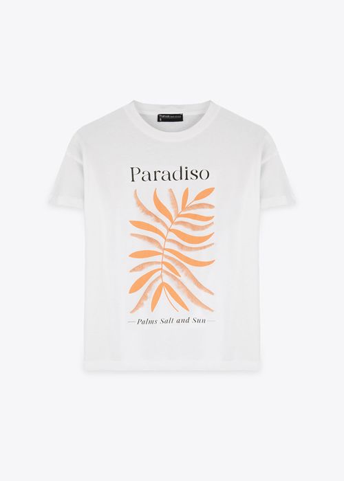 Tshirt Paradiso - White - Marwa