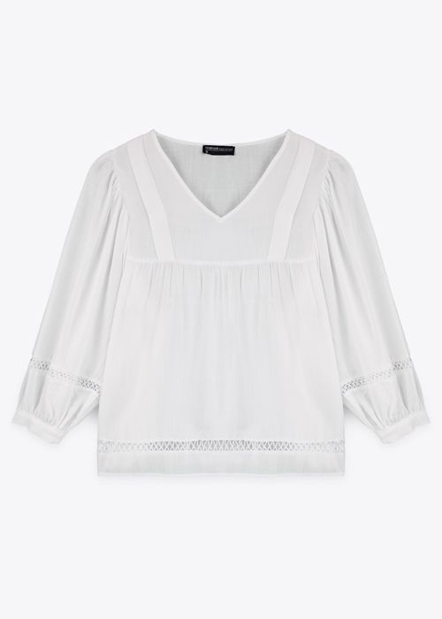 Blouse Uni - Ivory - Marwa