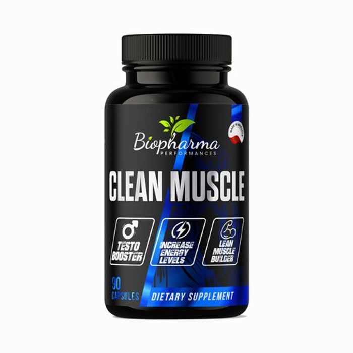 Biopharma TESTO BOOSTER CLEAN MUSCLE FORMULE SYNERGIQUE 90 caps