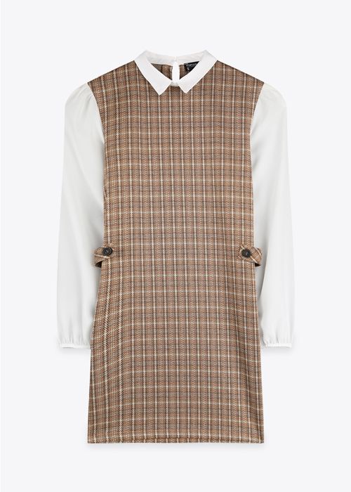 Robe Checks 2En1 - Brown Checks - Marwa