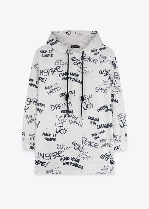 Robe Courte A Capuche - Marine Letters - Marwa