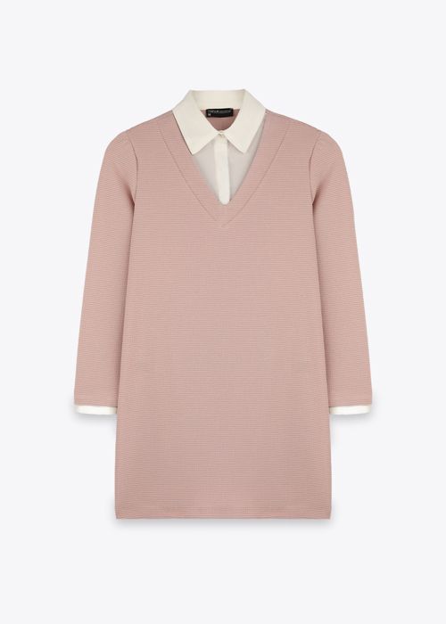 Robe 2 En 1 Lurex - Pink Silver - Marwa