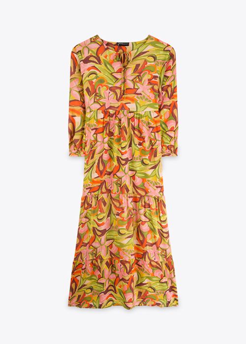 Robe Longue Imprimée - Multico Tropical - Marwa