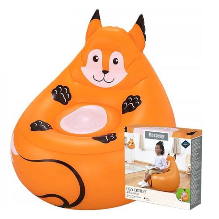 Bestway Fauteuil Gonflable Pour Enfants Motif Renard 75116