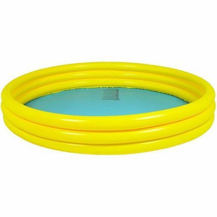 SunClub Piscine Gonflable Pour Enfants à 3 Anneaux 122 X 25 Cm