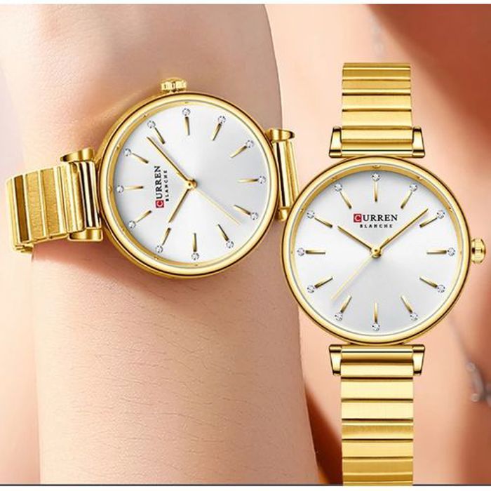 Montre - CURREN - Femme - Acier inoxydable - Étanche 3 ATM - Élégance Chic