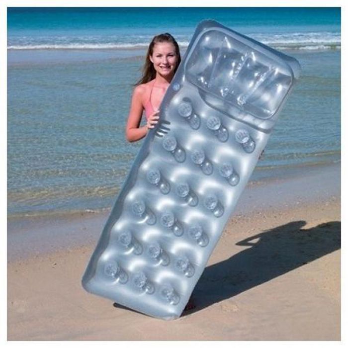 Bestway Matelas gonflable Pneumatique Metal Tech 188 Cm x 71 Cm