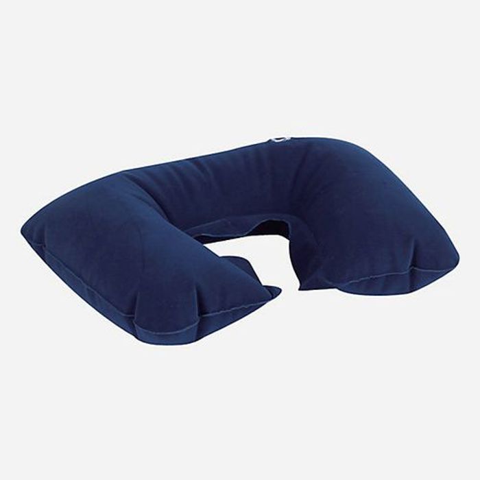 Coussin gonflable Voyage U Style - Bleu Marine